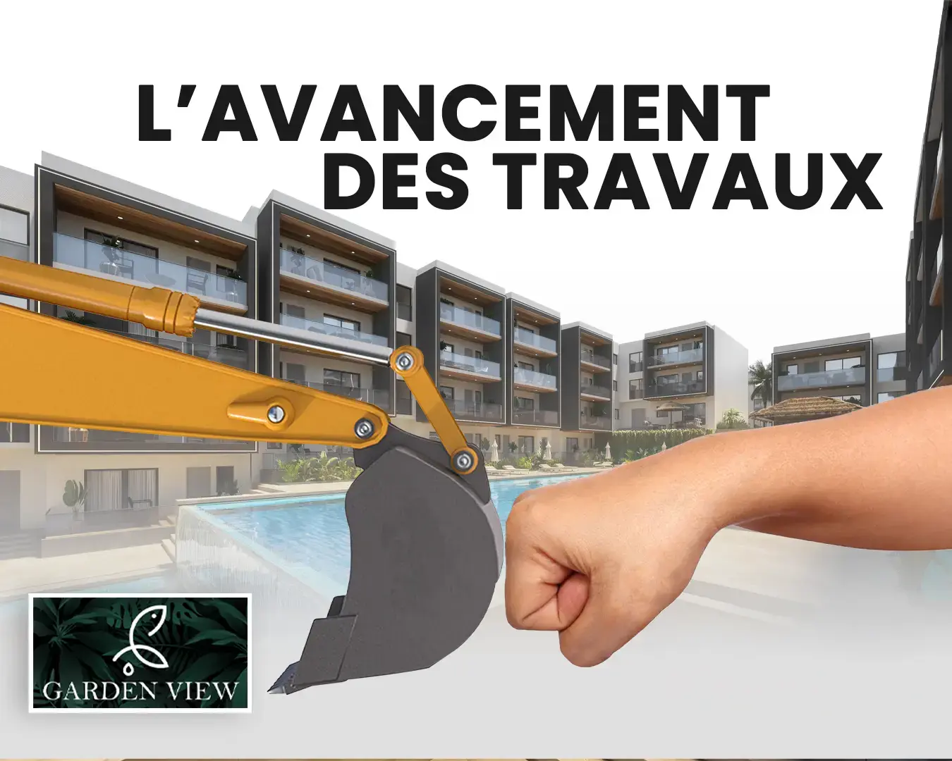 Avancement des travaux – Garden View