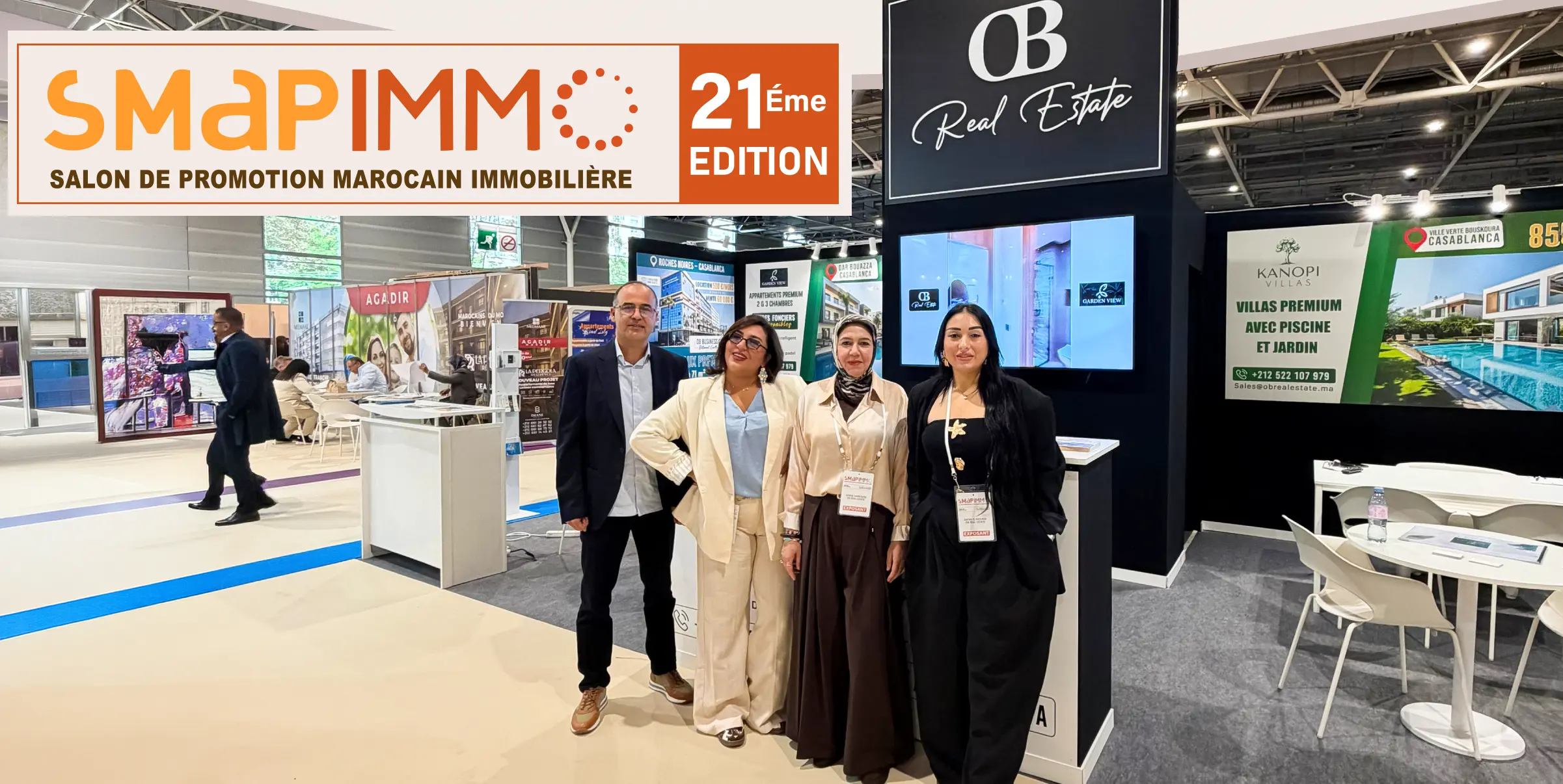 Participation au Salon SMAP IMMO Paris 2026