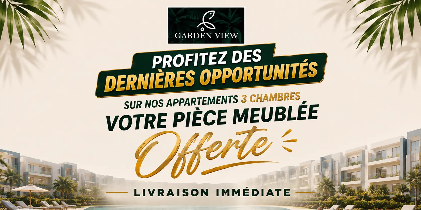 Une Pièce Meublée Offerte
